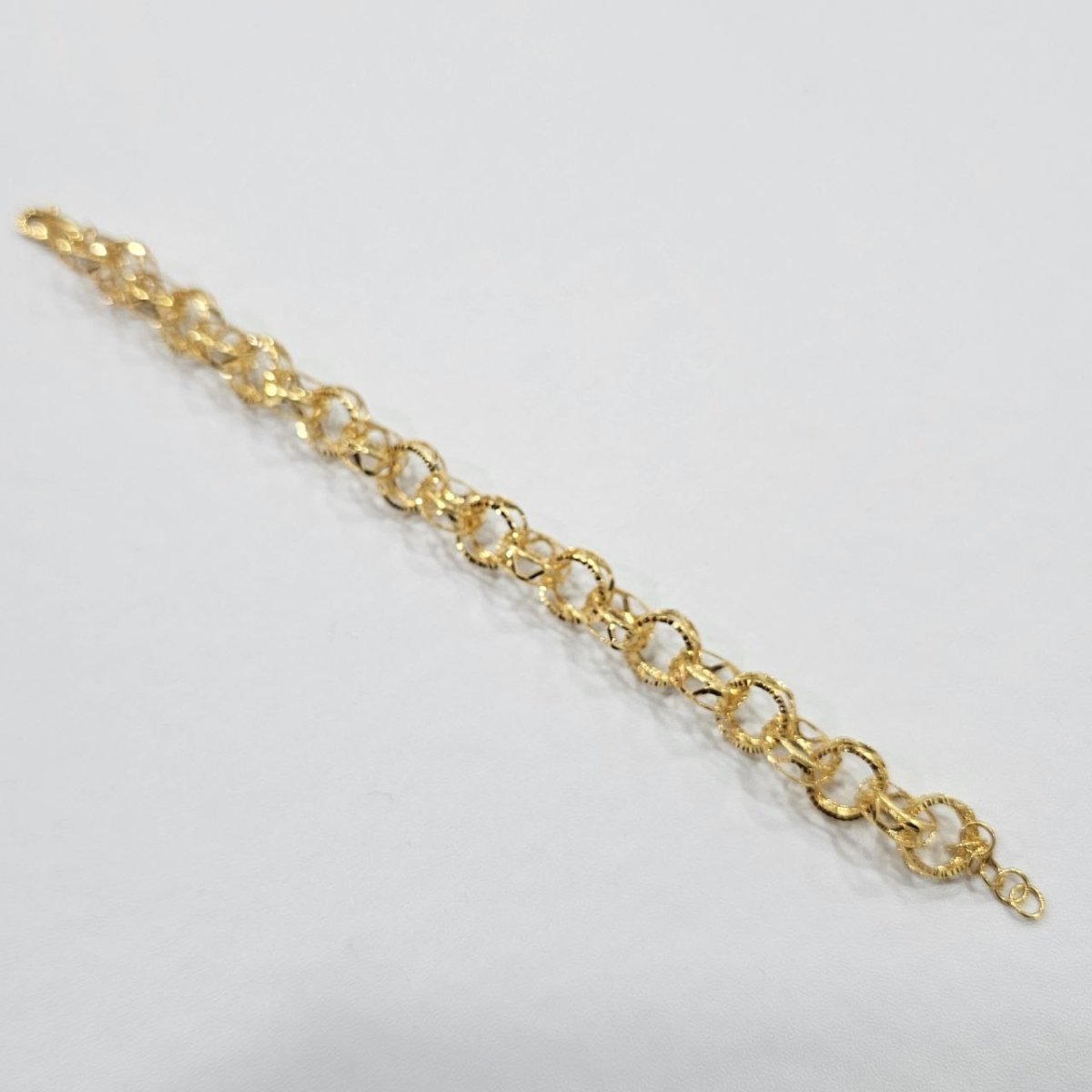 22k / 916 Gold Wave WW Design Bracelet by Best Gold Shop - Best Gold Shop 22k gold 22k gold bracelet 916 gold Bracelets