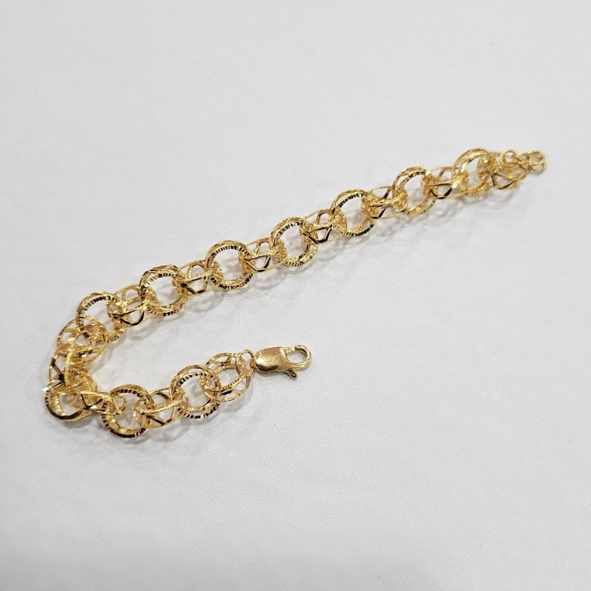 22k / 916 Gold Wave WW Design Bracelet by Best Gold Shop - Best Gold Shop 22k gold 22k gold bracelet 916 gold Bracelets