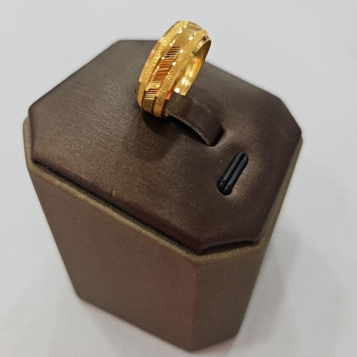 22k / 916 Gold Wide Hollow Ring Design 4 by Best Gold Shop - Best Gold Shop 22k gold 22k gold ring 916 gold Rings