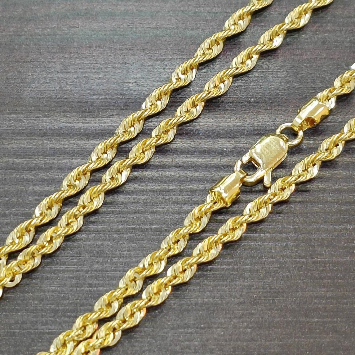 22K / 916 Hollow Rope Gold Necklace - Best Gold Shop 22k gold 22k gold necklace 916 gold Necklaces