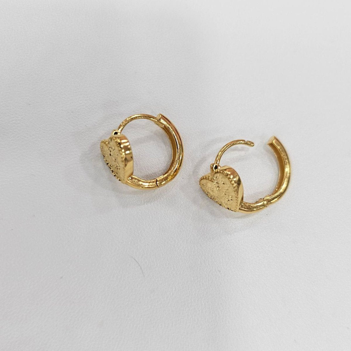 22K / 916 Small Loop Design Earring Cute and Elegant - 22k gold 22k gold earring 916 gold Earrings