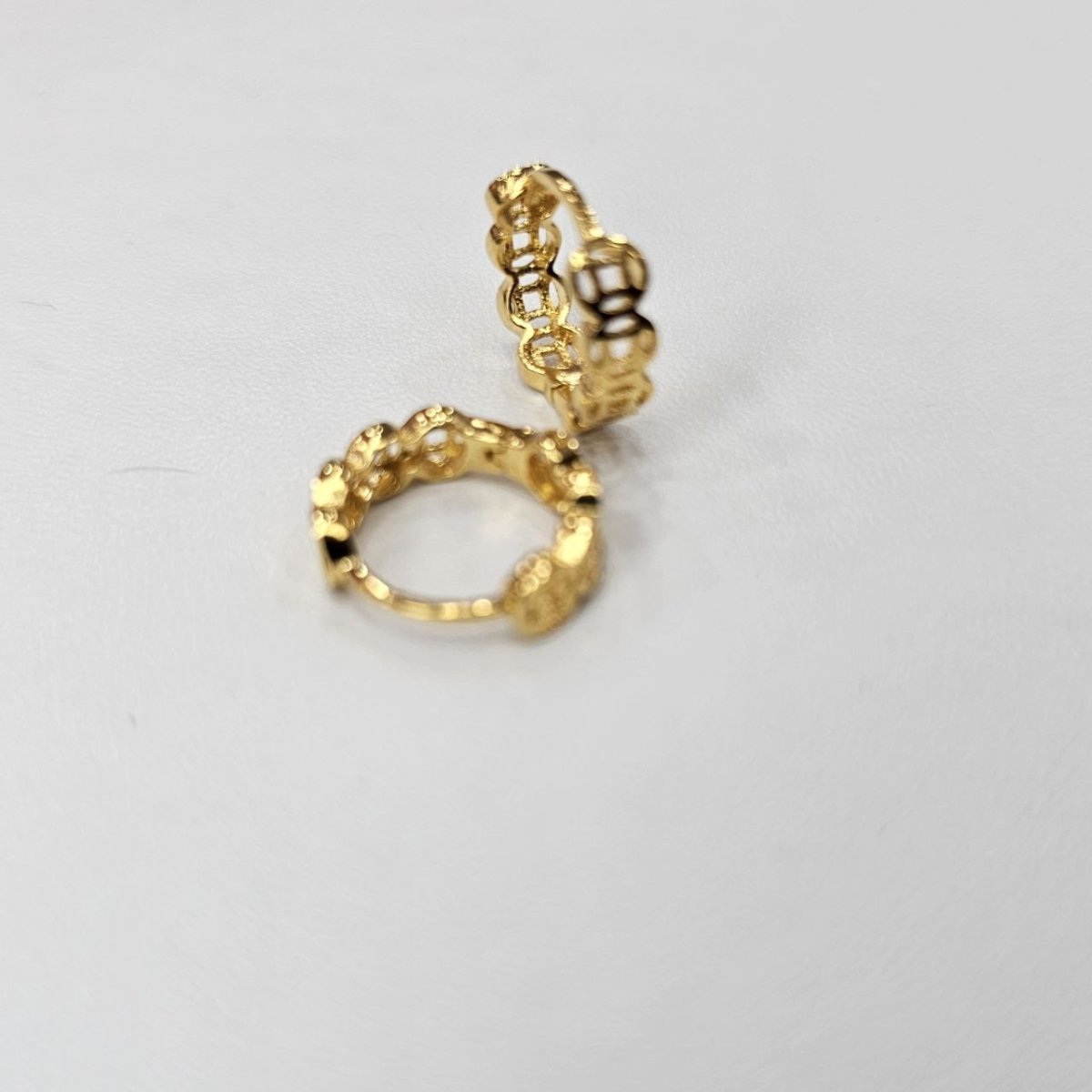 22K / 916 Small Loop Design Earring Cute and Elegant - 22k gold 22k gold earring 916 gold Earrings