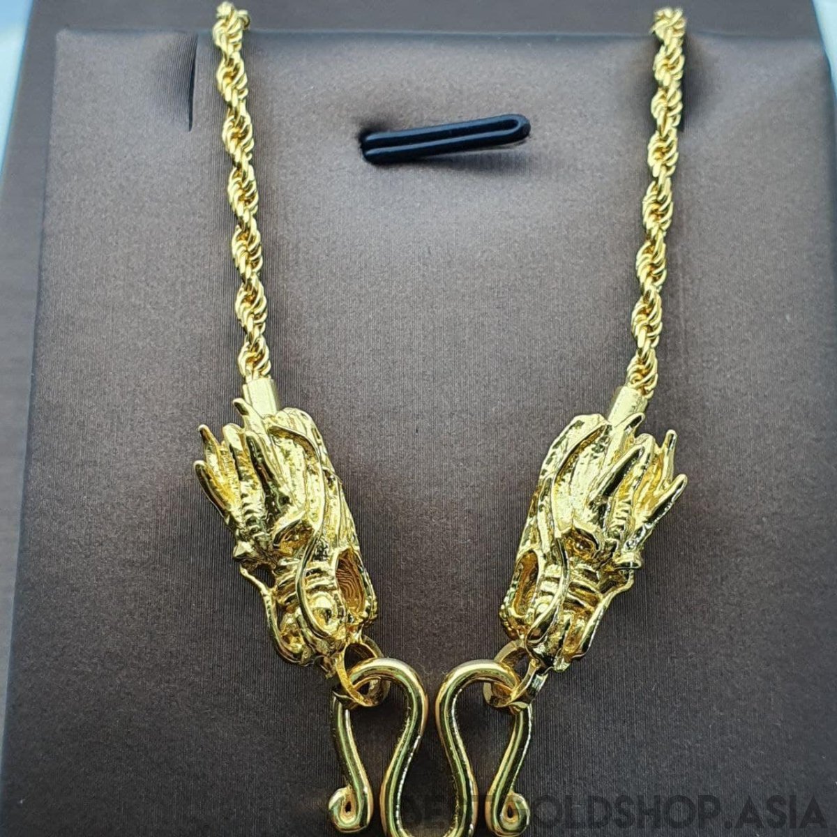 22k / 96 Gold Dragon Head W Hook - Best Gold Shop 22k gold 22k gold necklace 22k gold pendant Necklaces