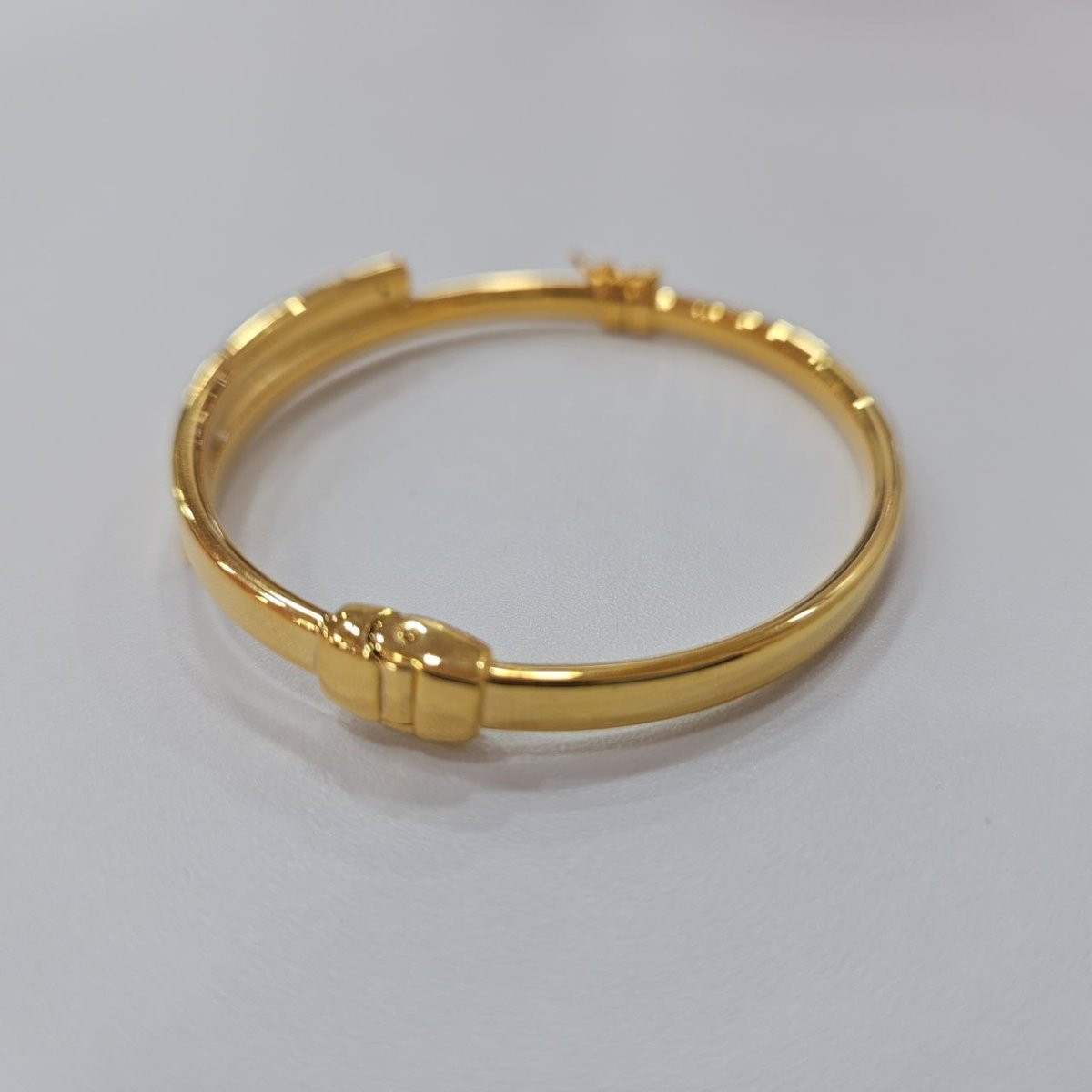 22K/916 Gold Matt Dual Row Bangle - Simple Design - Best Gold Shop 22k gold 22k gold bangle 22k gold bracelet Bracelets