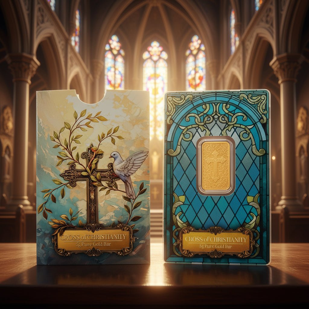 24k / 999 Cross P.A.M.P Gold Bar - 24k gold 24k gold bar 999 gold bullion