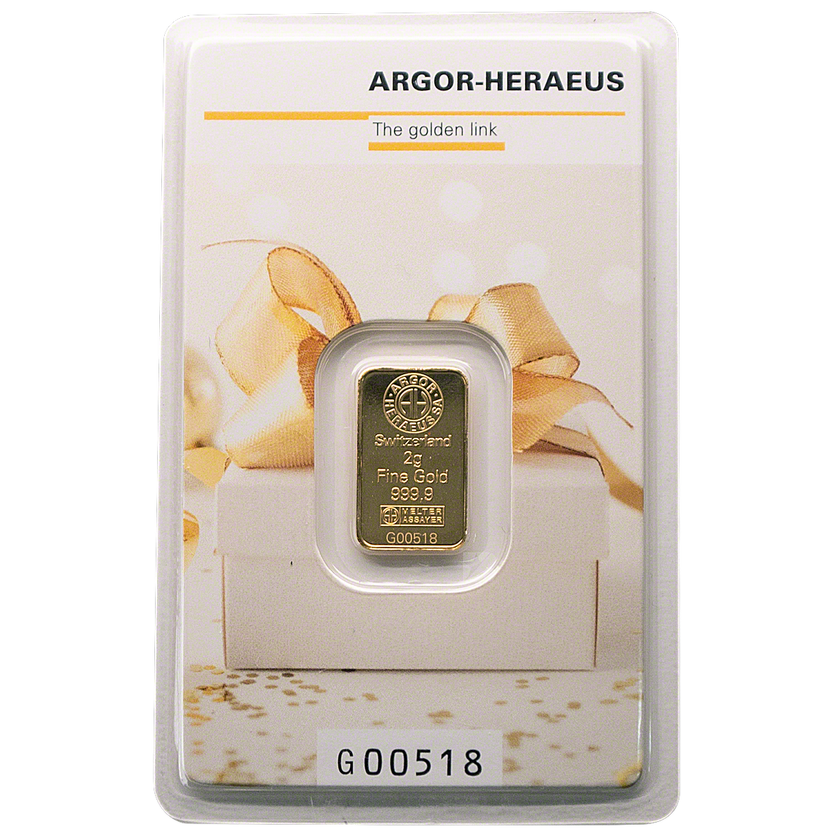 24k / 999 Gold Argor-Heraeus 2 Grams-bullion-Best Gold Shop
