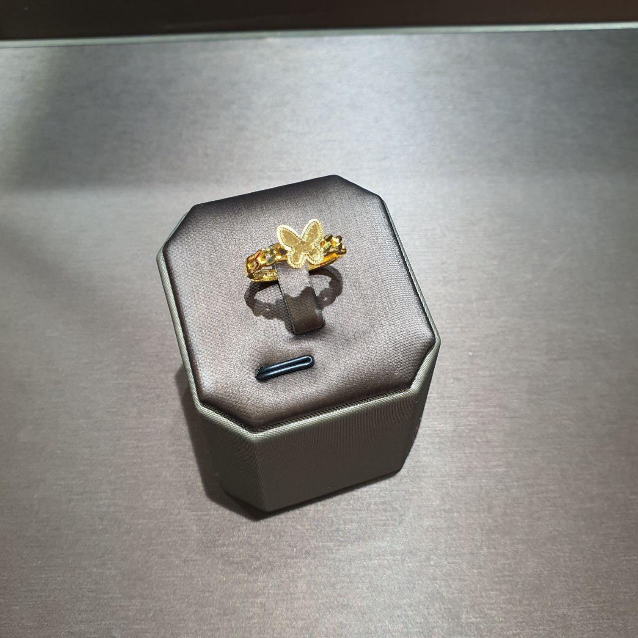24k / 999 Gold Butterfly Ring V2-Rings-Best Gold Shop