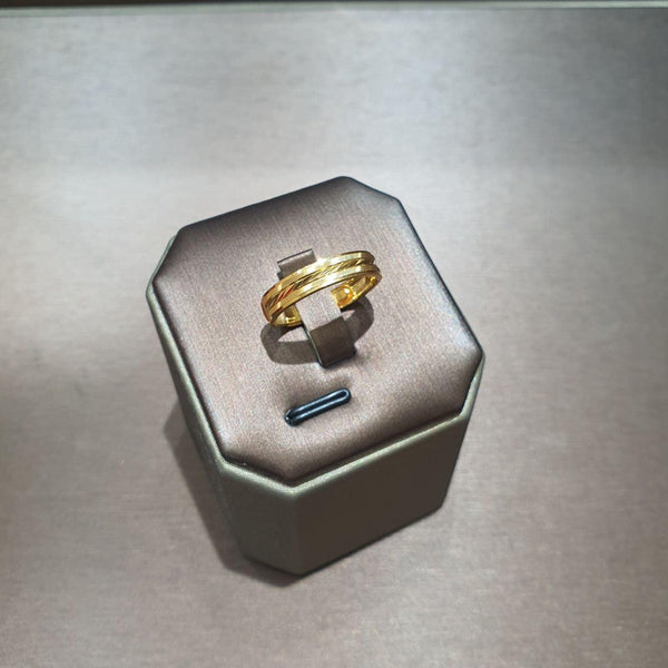 24k / 999 Gold Couple Designer Ring V1-Rings-Best Gold Shop