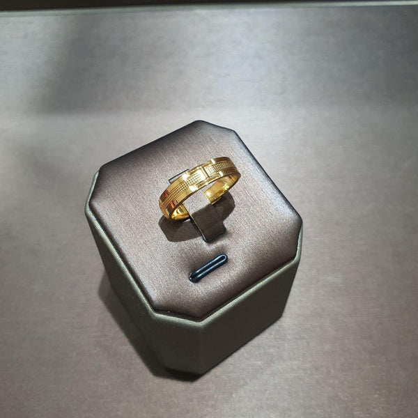 24k / 999 Gold Couple Designer Ring V11-Rings-Best Gold Shop