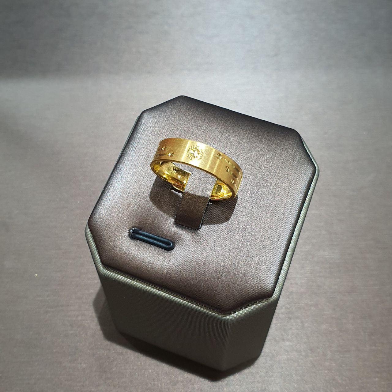 24k / 999 Gold Couple Designer Ring V4-Rings-Best Gold Shop