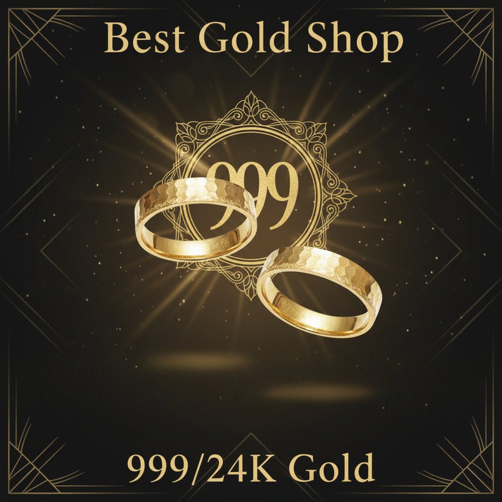 24k / 999 Gold Couple Designer Ring V5 by Best Gold ShopRingsBest Gold Shop