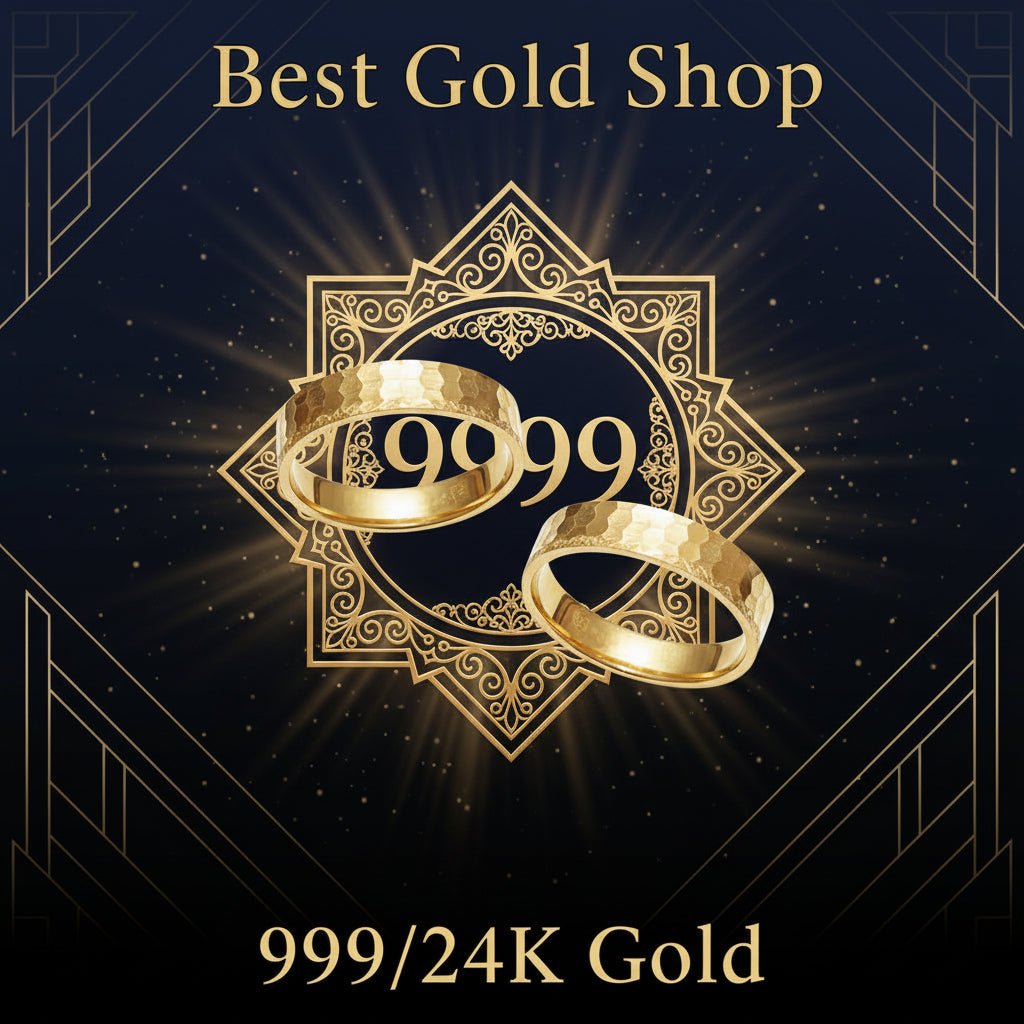 24k / 999 Gold Couple Designer Ring V5 by Best Gold ShopRingsBest Gold Shop