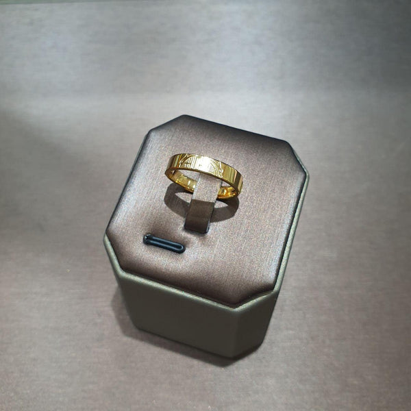 24k / 999 Gold Couple Designer Ring V7-Rings-Best Gold Shop