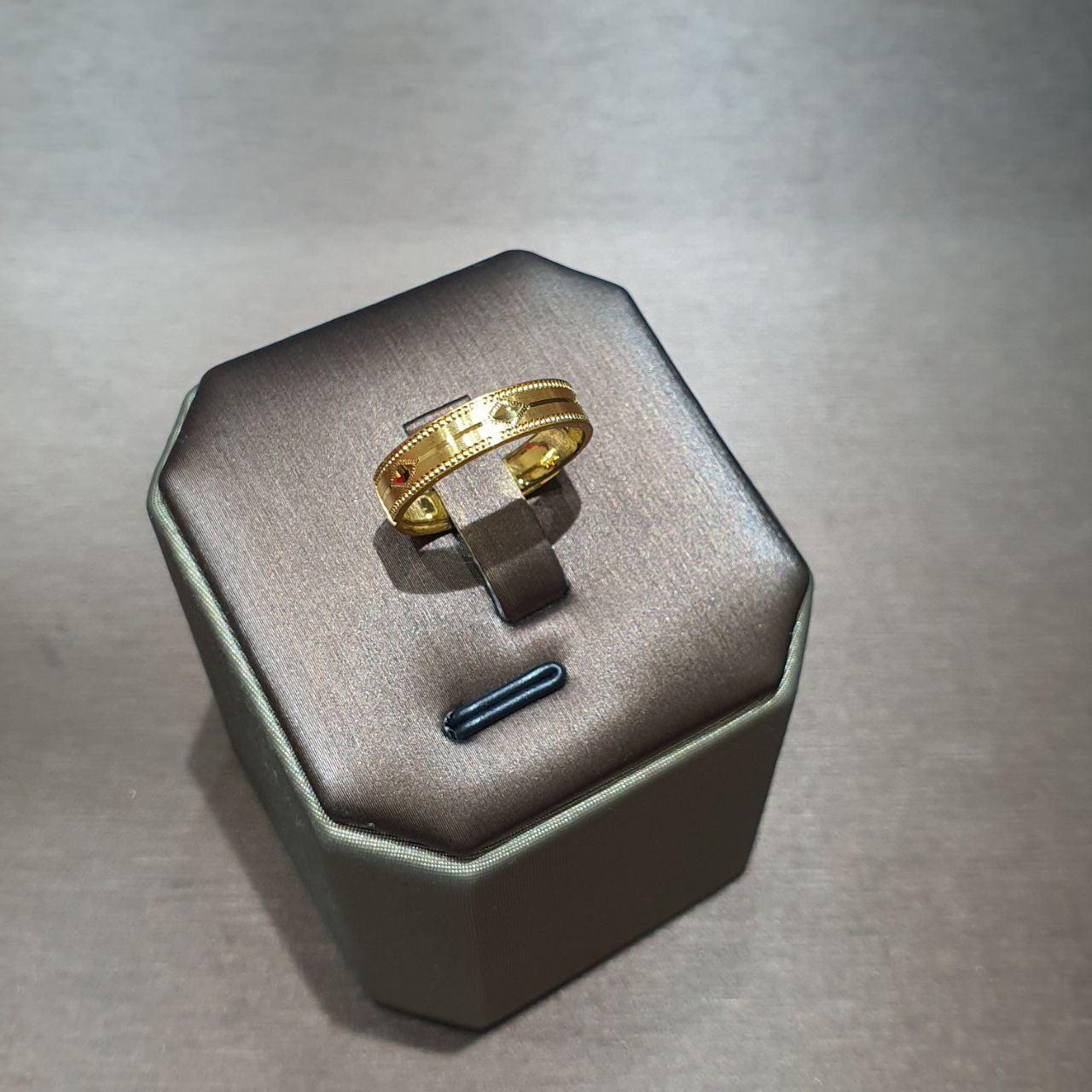 24k / 999 Gold Couple Designer Ring V9-Rings-Best Gold Shop