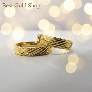 24k / 999 Gold Couple Ring V13 by Best Gold ShopRingsBest Gold Shop