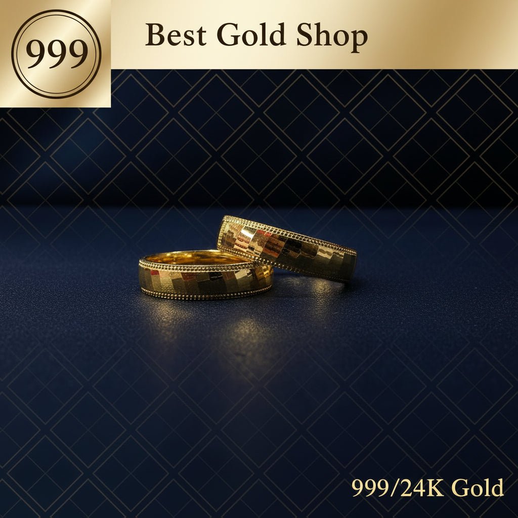 24k / 999 Gold Couple Ring V15 by Best Gold ShopRingsBest Gold Shop
