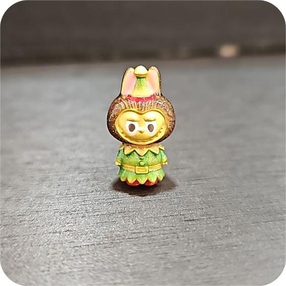 24k / 999 Gold L monster Charm Christmas Design 5 - Best Gold Shop 24k gold 24k Gold Charm 999 gold Charms & Pendants