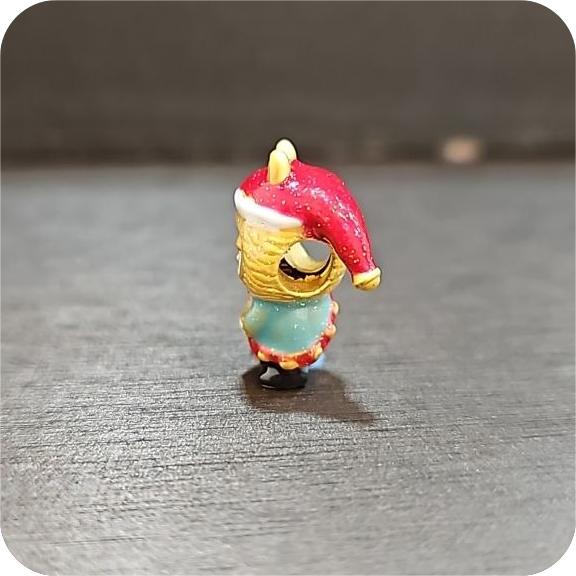 24k / 999 Gold L monster Charm Christmas Design 6 - Best Gold Shop 24k gold 24k Gold Charm 999 gold Charms & Pendants