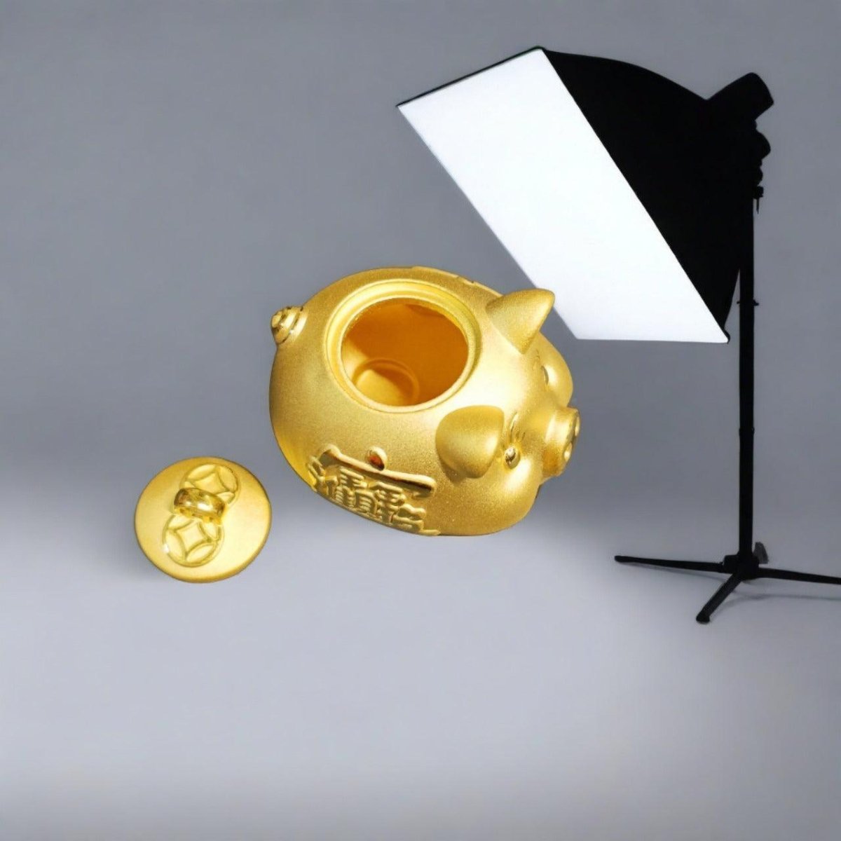 24k / 999 Gold Pig prosperity ornament - Best Gold Shop 24k gold 999 gold 999 gold