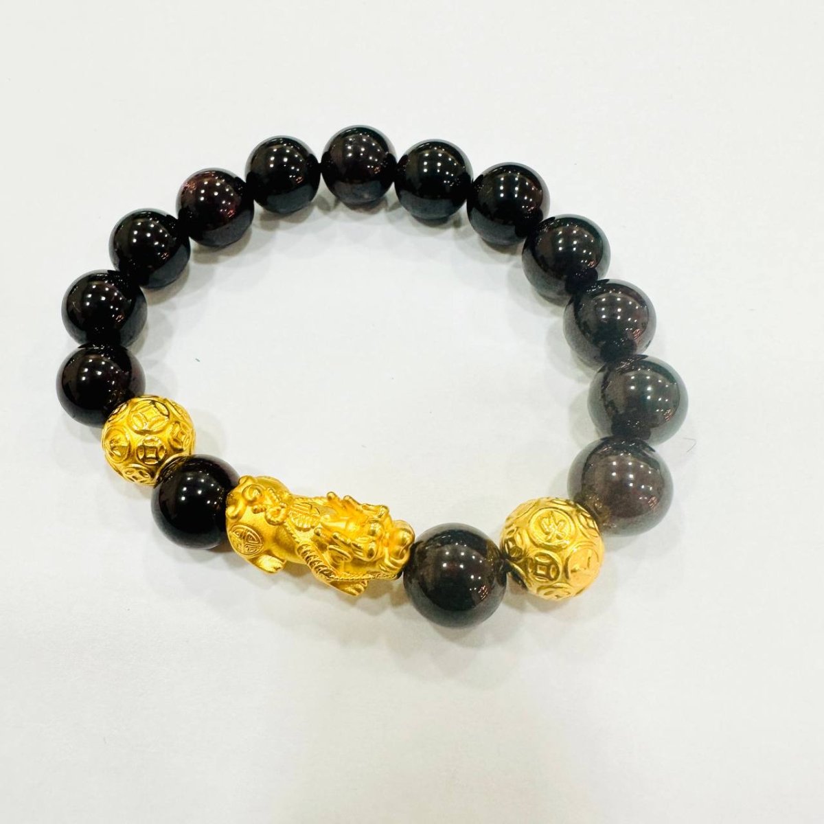 24k / 999 Gold Pixiu Bracelet - Best Gold Shop 24k gold 24k gold bracelet 24k Gold Charm 999 gold