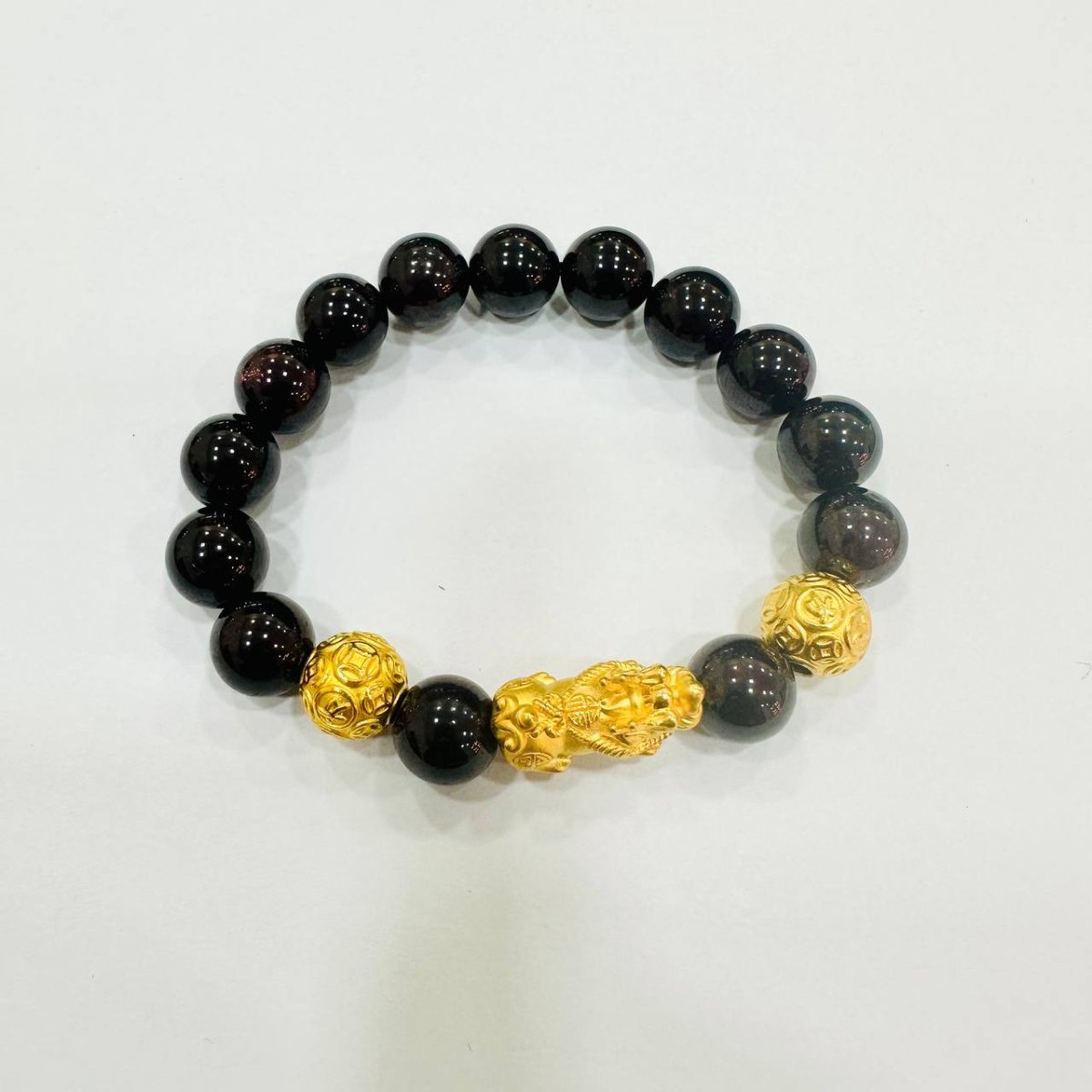 24k / 999 Gold Pixiu Bracelet - Best Gold Shop 24k gold 24k gold bracelet 24k Gold Charm 999 gold