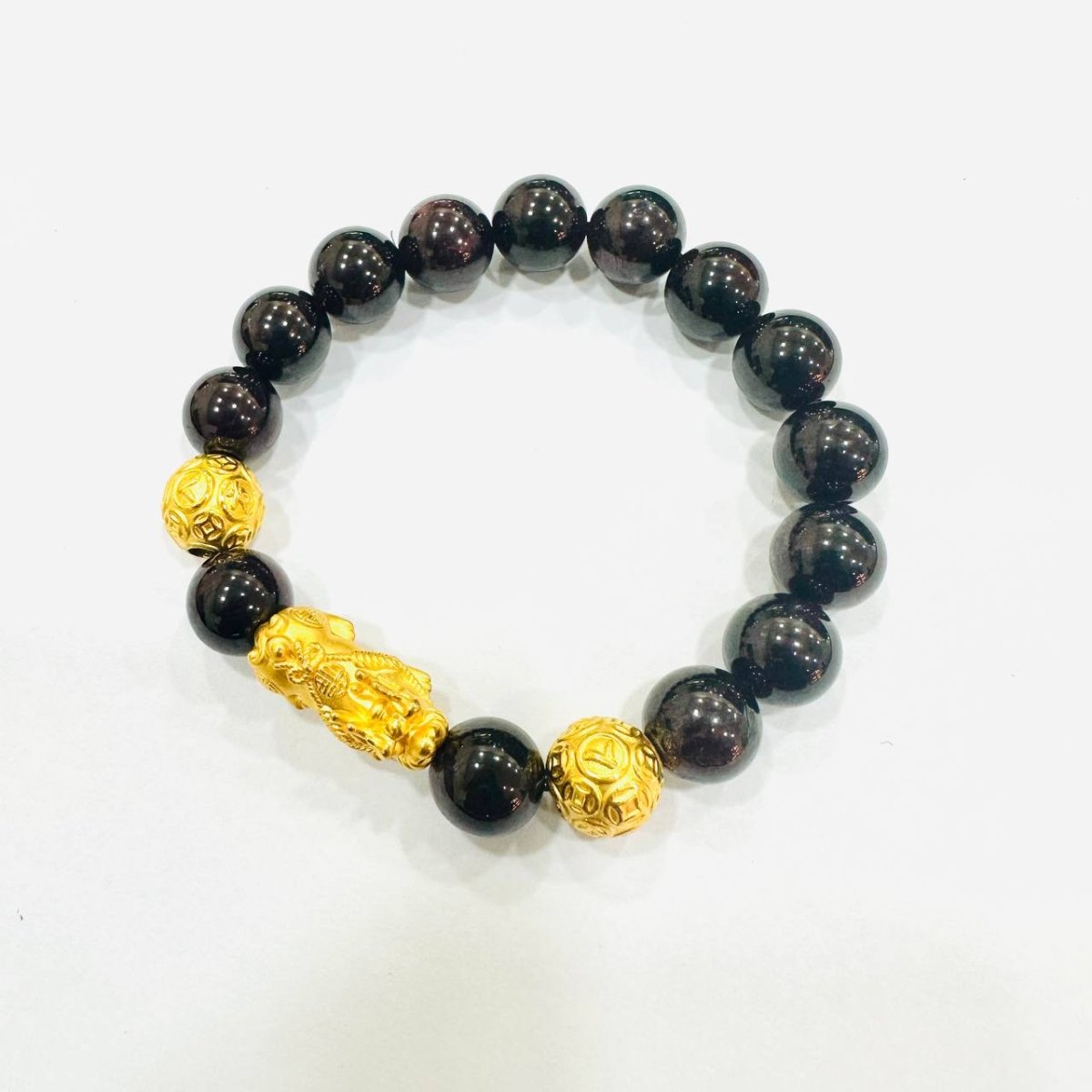 24k / 999 Gold Pixiu Bracelet - Best Gold Shop 24k gold 24k gold bracelet 24k Gold Charm 999 gold