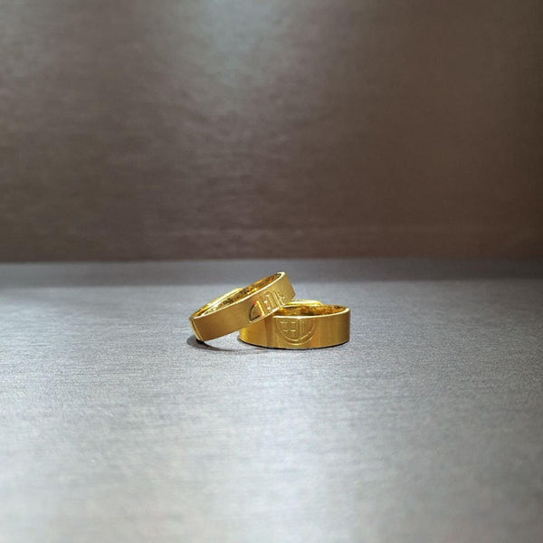 24k / 999 Gold Prosperity Couple Ring Adjustable - Best Gold Shop 24k gold 24k Gold Ring 999 gold Rings