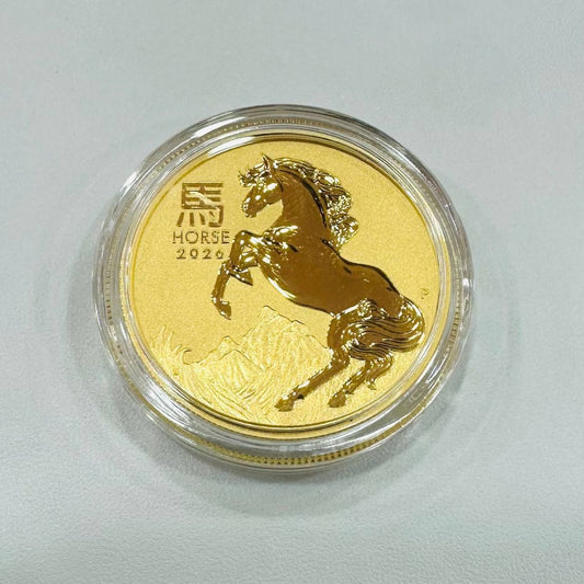 24k / 9999 Gold Lunar Horse Bullion Coin - Best Gold Shop 24k gold 24k gold bar 999 gold bullion