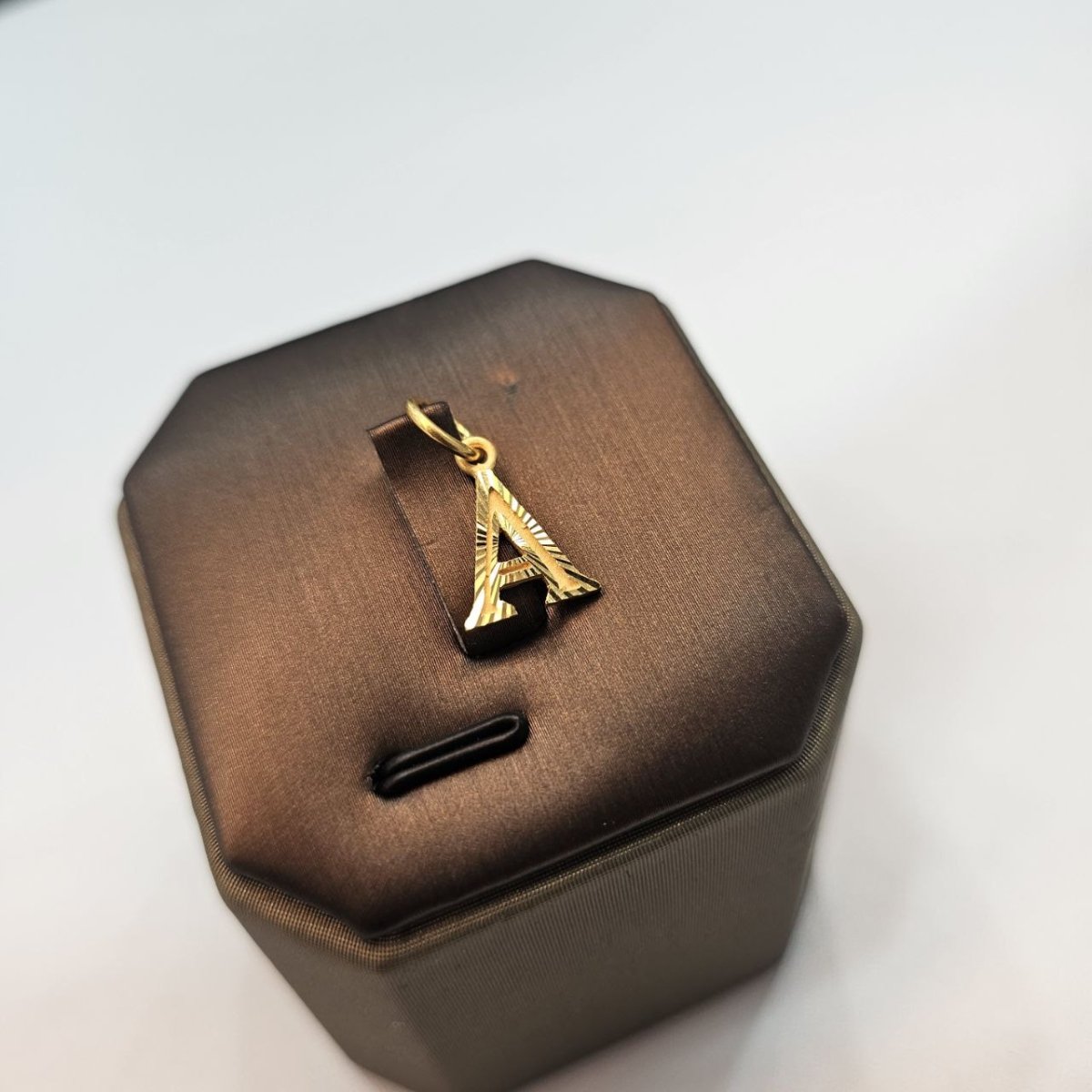916 / 22K Gold Alphabet Pendant – Simple and Big - Best Gold Shop 22k gold 22k Gold Charms 22k gold pendant Charms & Pendants
