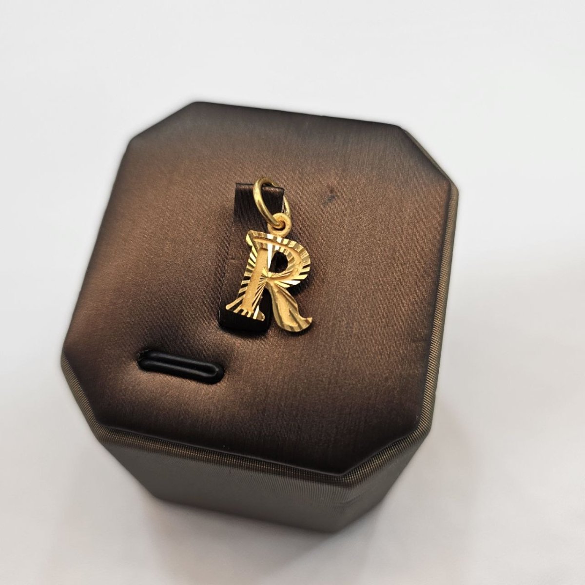 916 / 22K Gold Alphabet Pendant – Simple and Big - Best Gold Shop 22k gold 22k Gold Charms 22k gold pendant Charms & Pendants