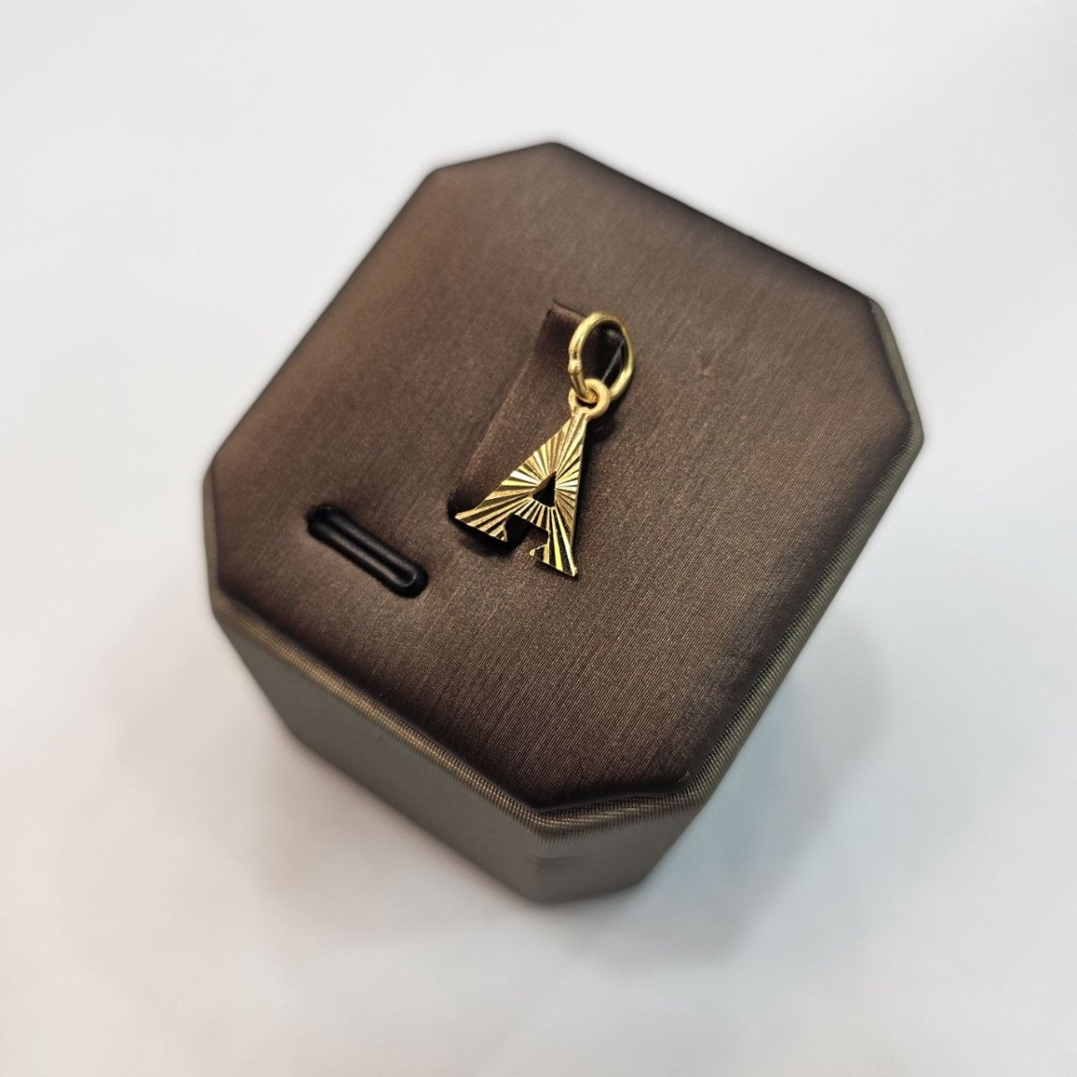 916 / 22K Gold Alphabet Pendant – Simple and Big - Best Gold Shop 22k gold 22k Gold Charms 22k gold pendant Charms & Pendants