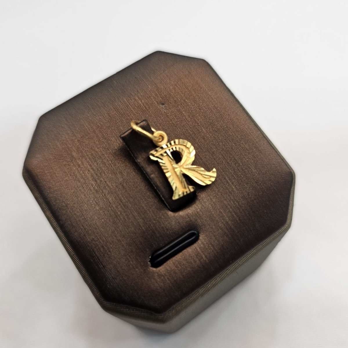 916 / 22K Gold Alphabet Pendant – Simple and Big - Best Gold Shop 22k gold 22k Gold Charms 22k gold pendant Charms & Pendants