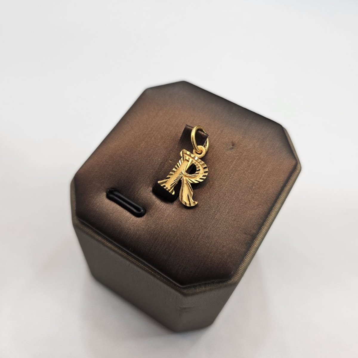 916 / 22K Gold Alphabet Pendant – Simple and Big - Best Gold Shop 22k gold 22k Gold Charms 22k gold pendant Charms & Pendants