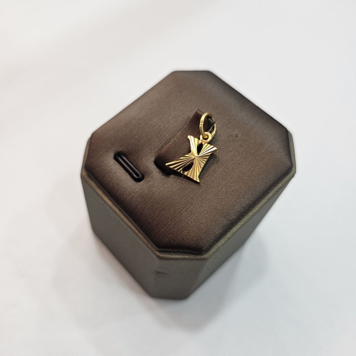 916 / 22K Gold Alphabet Pendant – Simple and Big - Best Gold Shop 22k gold 22k Gold Charms 22k gold pendant Charms & Pendants