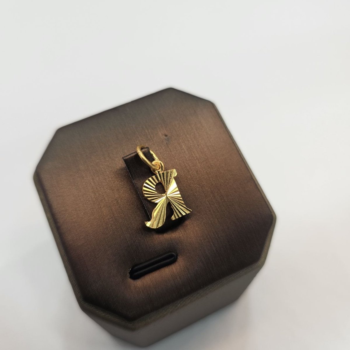 916 / 22K Gold Alphabet Pendant – Simple and Big - Best Gold Shop 22k gold 22k Gold Charms 22k gold pendant Charms & Pendants