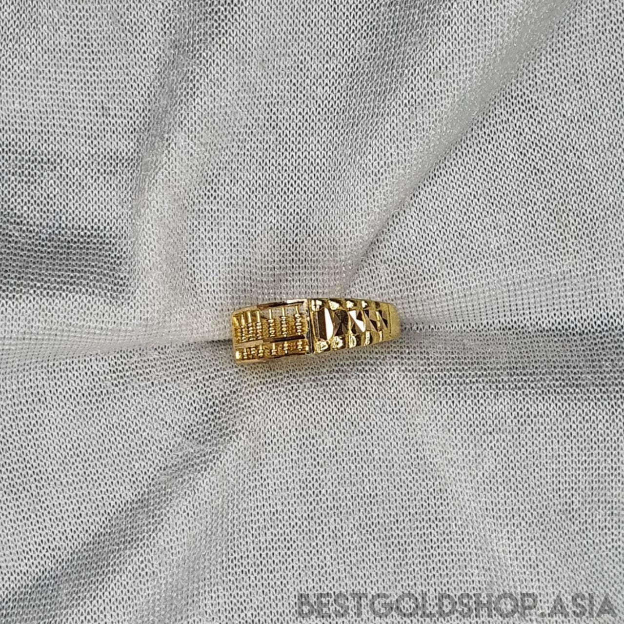 916 / 22K Gold Half Abacus ring-916 gold-Best Gold Shop
