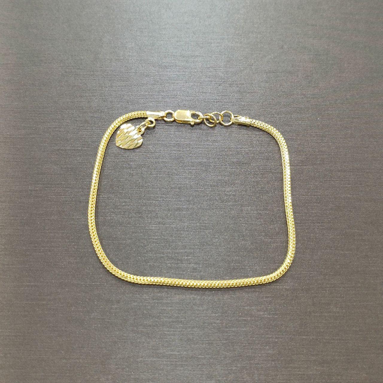 916 / 22k Gold Solid Dragon bracelet-Bracelets-Best Gold Shop