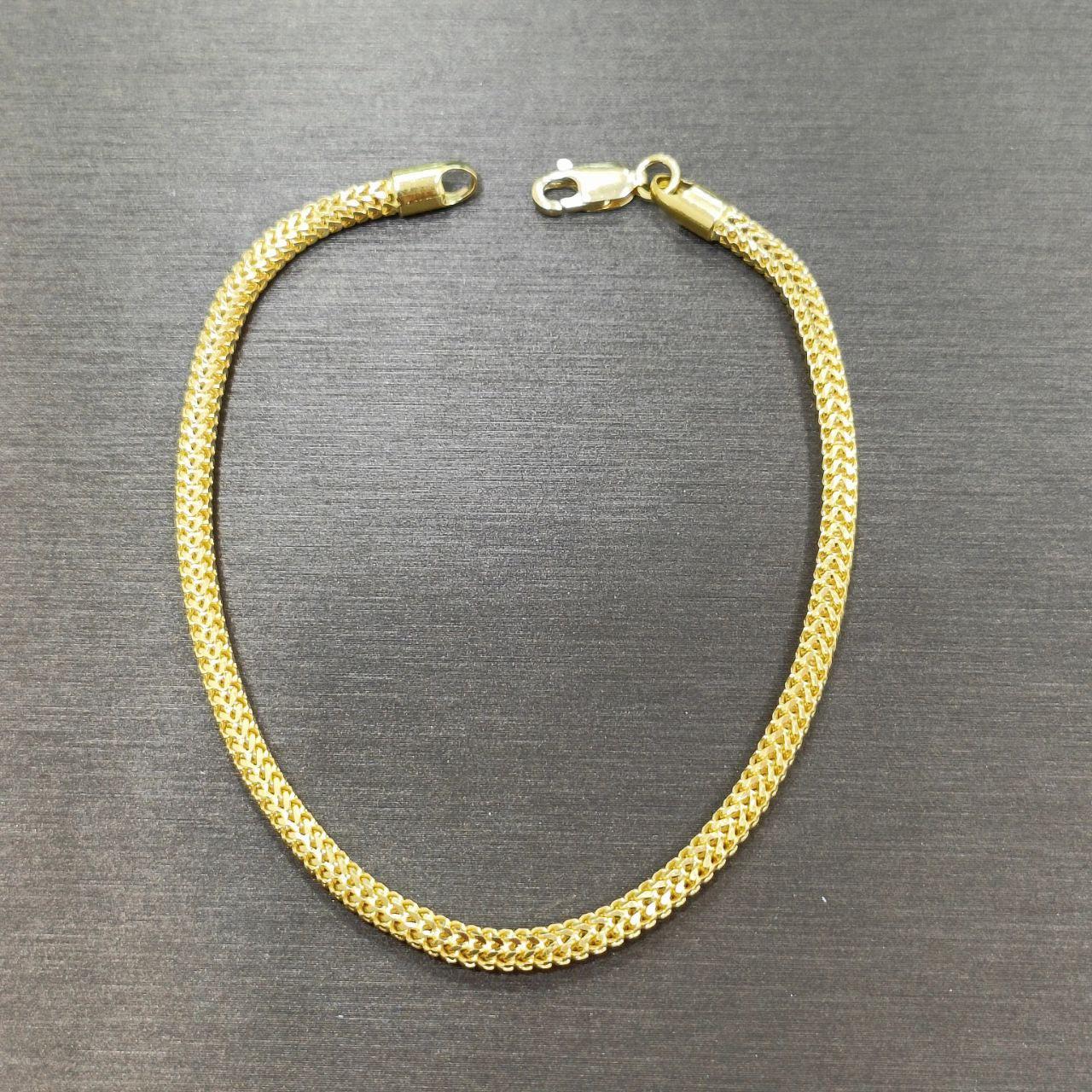 916 / 22k Gold Solid Dragon bracelet-Bracelets-Best Gold Shop