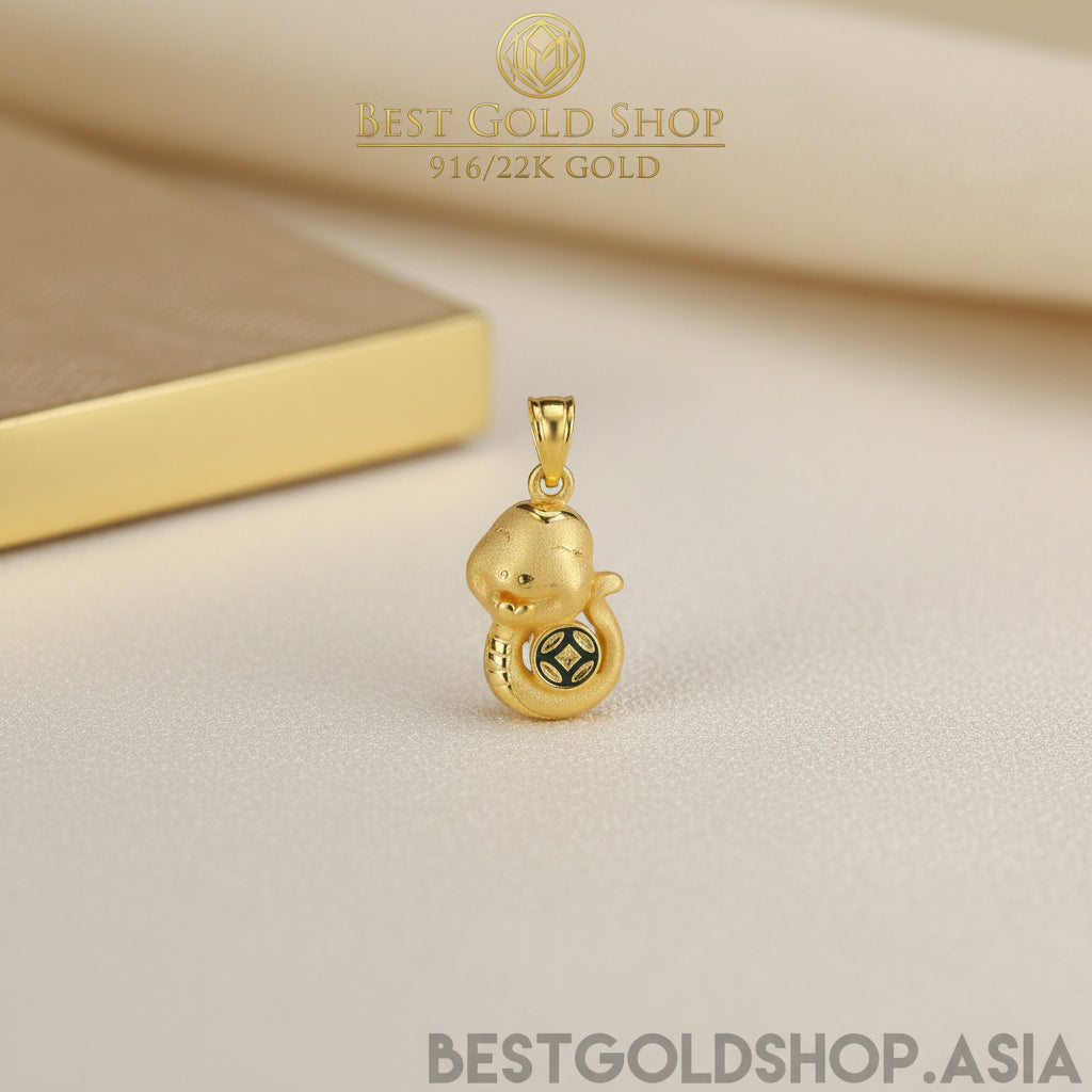 916 / 22k Gold zodiac pendant by Best Gold ShopCharms & PendantsBest Gold Shop
