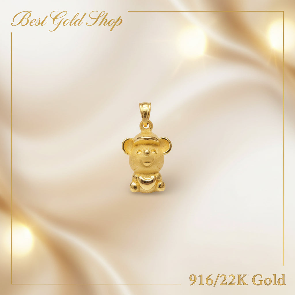 916 / 22k Gold zodiac pendant by Best Gold ShopCharms & PendantsBest Gold Shop