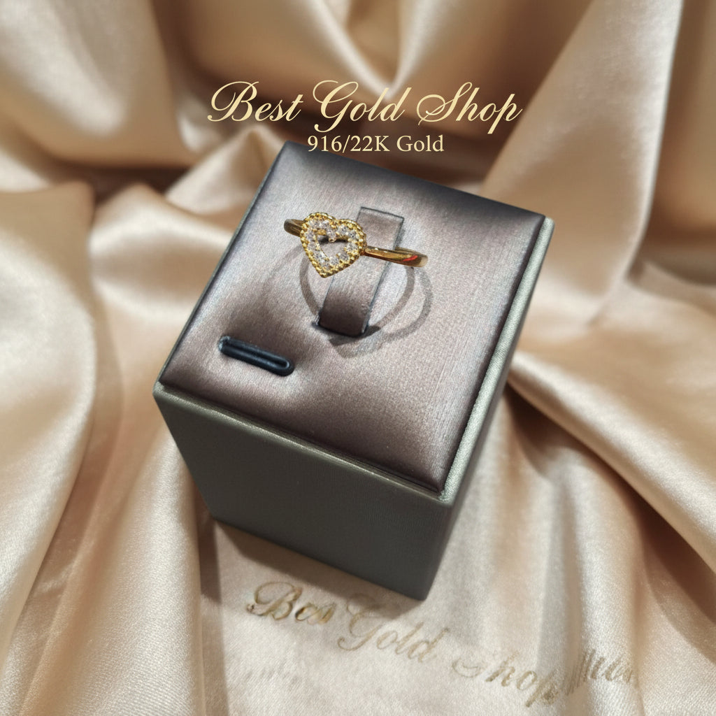 916 Gold Assorted Design Rings | Simple Elegant 22K Styles - View 4