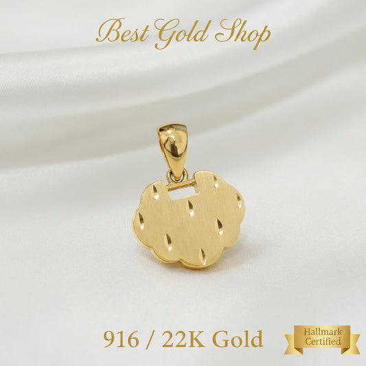 916 Gold baby lock pendant v3Charms & PendantsBest Gold Shop