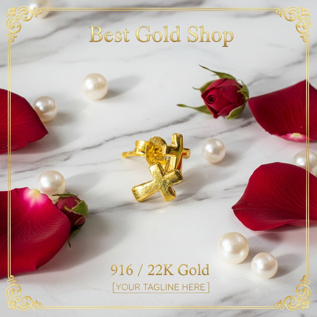 Earrings22k gold22k gold earring916 gold