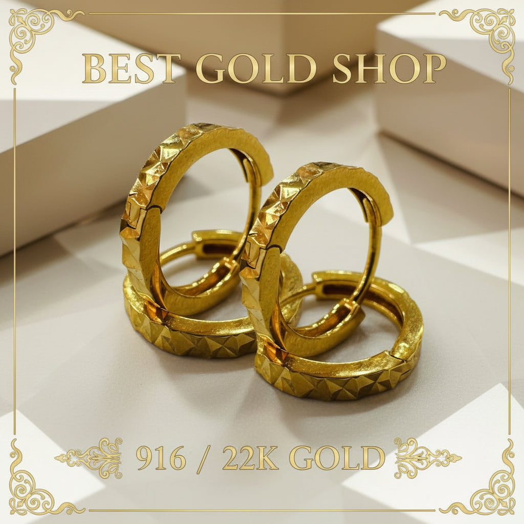 Earrings22k gold22k gold earring916 gold