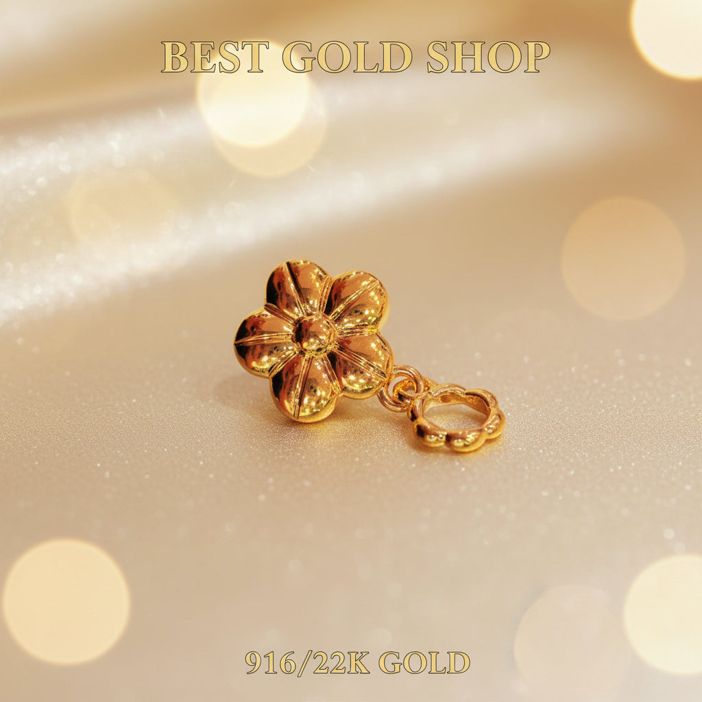 916 Gold Different Design 0.13 to 0.25 grams Weight Pendants and CharmsCharms & PendantsBest Gold Shop