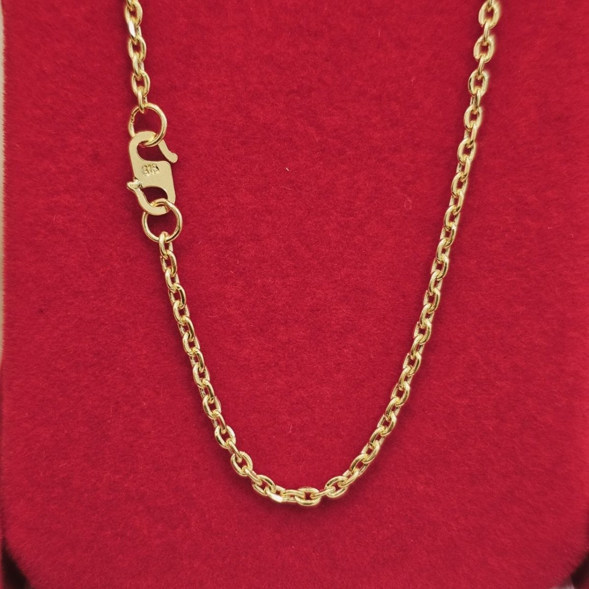 916 Gold Hollow Wan Zi Necklace by Best Gold ShopNecklacesBest Gold Shop