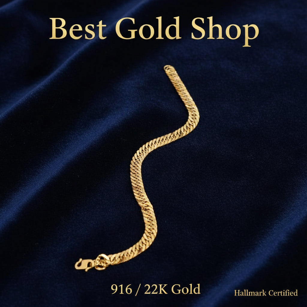 916 Gold Lipan Bracelet Light WeightBraceletsBest Gold Shop