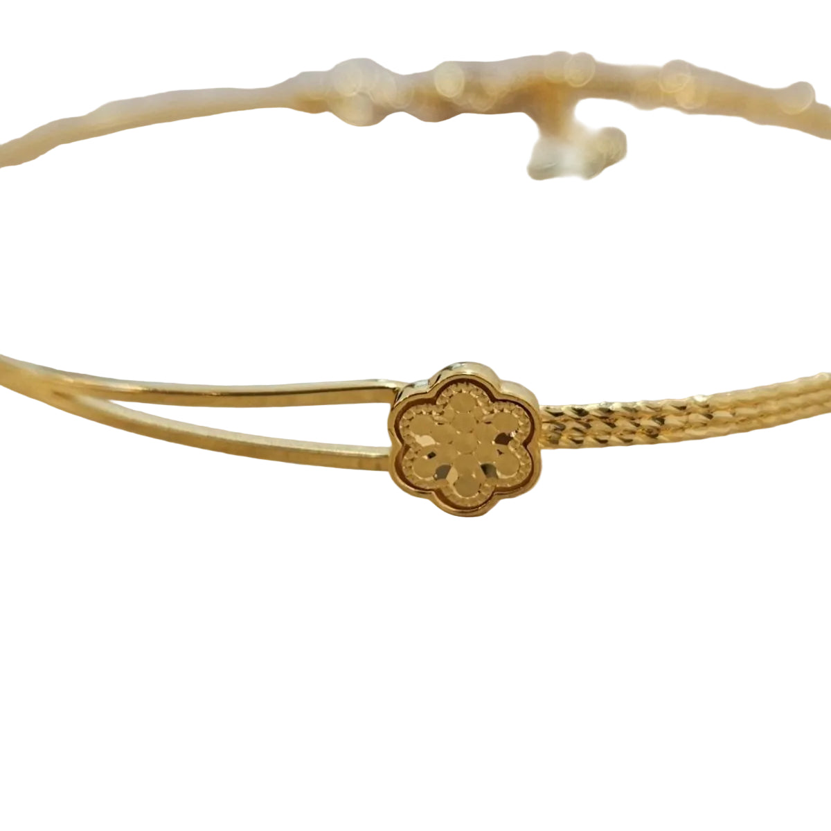 916 Gold Slim Bangle Light WeightBraceletsBest Gold Shop