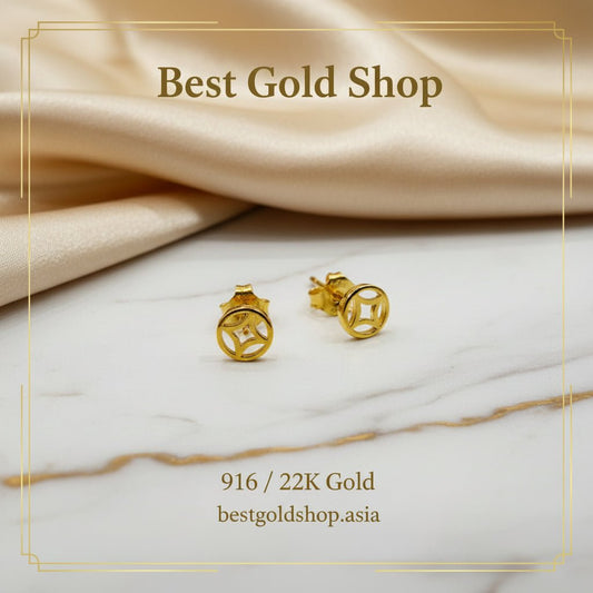 Earrings22k gold22k gold earring916 gold