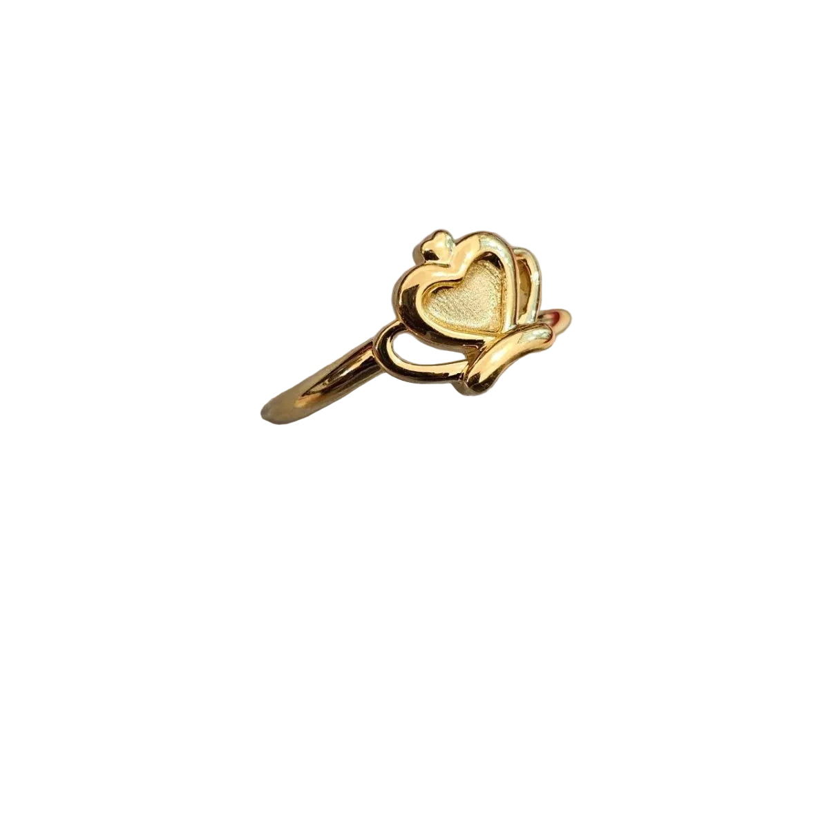 999 Gold Crown Design Ring Latest Design Feather LightRingsBest Gold Shop